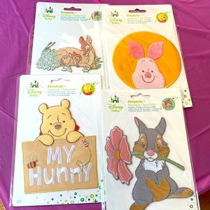 4 Disney baby appliqué